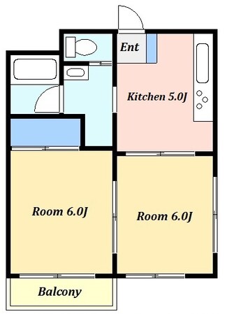 学芸大学駅 徒歩10分 4階の物件間取画像